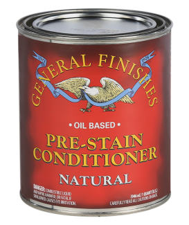 General Finishes Natural Oil Based Pre-Stain Wood Conditioner, Quart