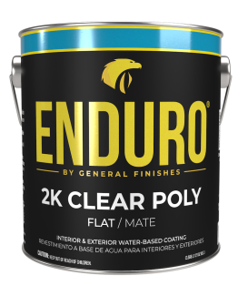 General Finishes Water Based Topcoat Enduro Tintable 2K Clear Polyurethane