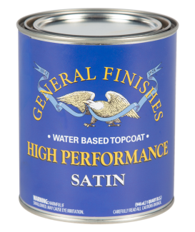 General Finishes High Performance Water-Based Topcoat