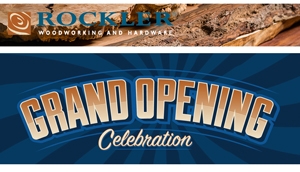 Grand Opening at Rockler Woodworking Store 