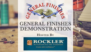 General Finishes Demo at Rockler Grand Opening in Bridgeton, MO