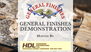 General Finishes Demo at HDL USA in Sauk Rapids, MN