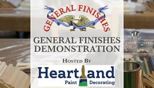 General Finishes Demo at Heartland Paint in Saint Joseph, MO