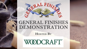 General Finishes Demo at Woodcraft of Seattle's 15th Annual Woodworking Show in Seattle, WA