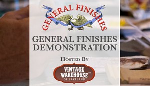 General Finishes Demo at Vintage Warehouse in Lakeland, FL