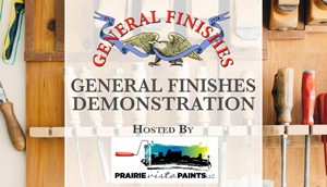 General Finishes Demo at Prairie Vista Paints in Rochester, MN