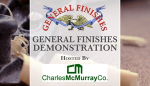 General Finishes Demo at 2018 Bay Area Hardwood Mini-Shows in San Jose; Day 2