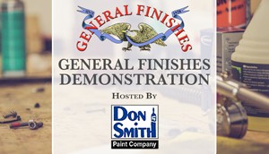 General Finishes Demo at Don Smith Paint Co in Springfield, IL, Thursday, March 22, 2018