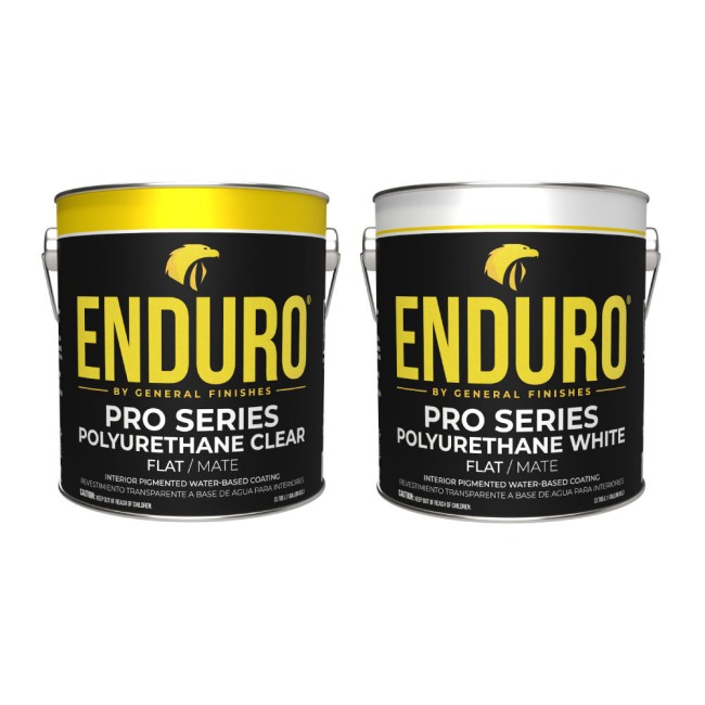 Why Should I Use General Finishes ENDURO Pro Series Polyurethanes   Gf Product Render Group Water Based Topcoat Enduro Pro Series Polyurethane Clear White Gallon Closed 