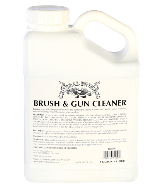 General Finishes Water Based Brush and Gun Cleaner, Gallon
