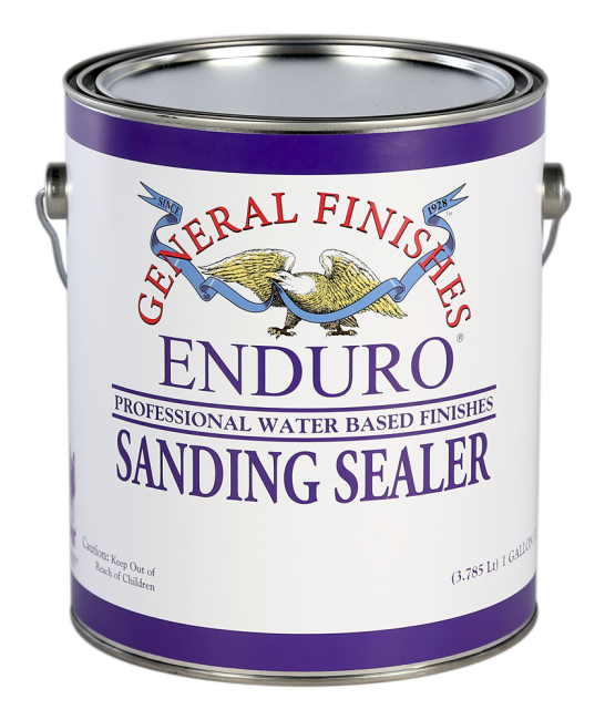 General Finishes Enduro Water Based Sanding Sealer, Gallon
