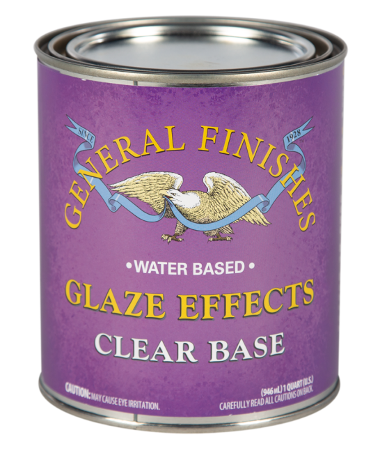 General Finishes Clear Base Glaze Effects, Quart