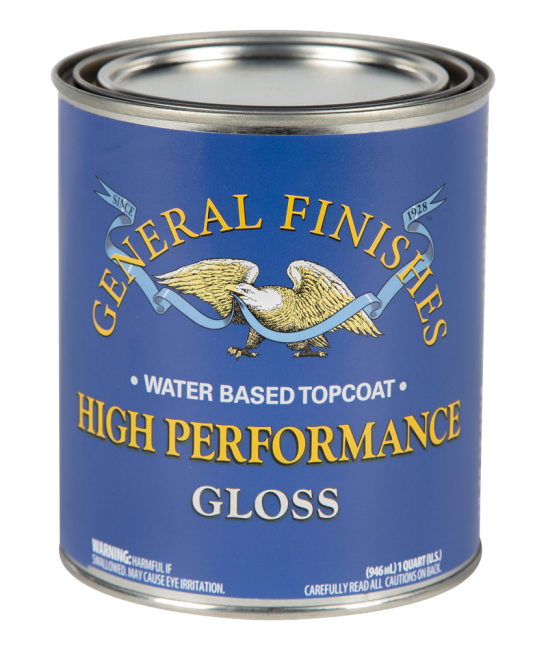 High Performance Polyurethane Water Based Topcoat General Finishes High Performance Polyurethane Water