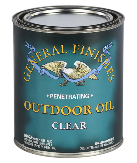 Outdoor Wood Oil Finish for Exterior Projects General Finishes