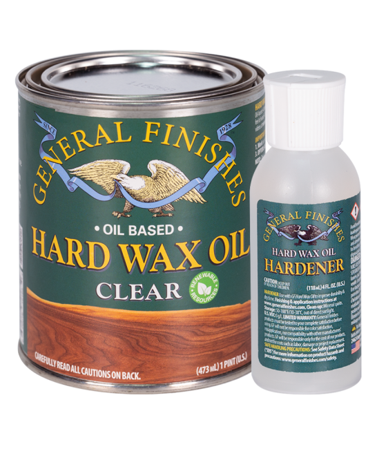 General Finishes Hard Wax Oil Topcoat and Hardener Accelerant