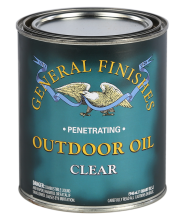 General Finishes Oil Based Wood Oil Finish Clear can