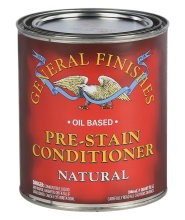 General Finishes Natural Oil Based Pre-Stain Wood Conditioner, Quart