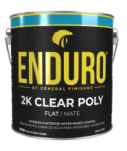 General Finishes Water Based Topcoat Enduro Tintable 2K Clear Polyurethane