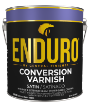 general finishes' enduro conversion varnish water based finish