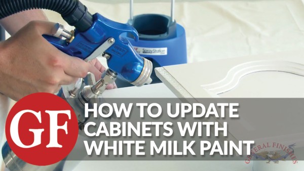 GF VIDEO- HOW TO UPDATE CABINETS WITH WHITE OR BRIGHT PAINT