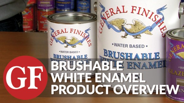 Video-Brushable White Enamel