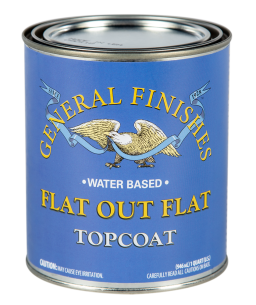 How To Spray Water Based Top Coat General Finishes Flat Out Water Based Topcoat