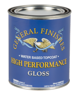 How To Spray Water Based Top Coat General Finishes General Finishes Satin High Performance Water Based Topcoat Quart
