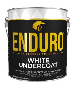 General Finishes Enduro Water Based White Primer Enduro White Undercoat, Gallon